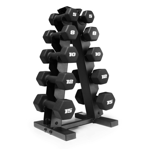 Barbell 100 neoprene hex - neoprene,